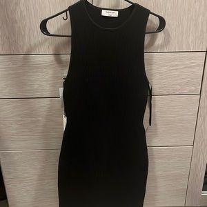 Babaton black dress